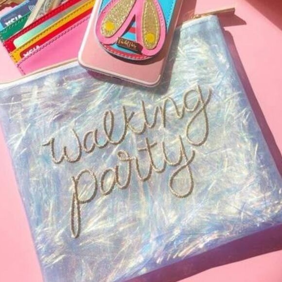 Packed Party Walking Party Zip Pouch NWT - Picture 2 of 5